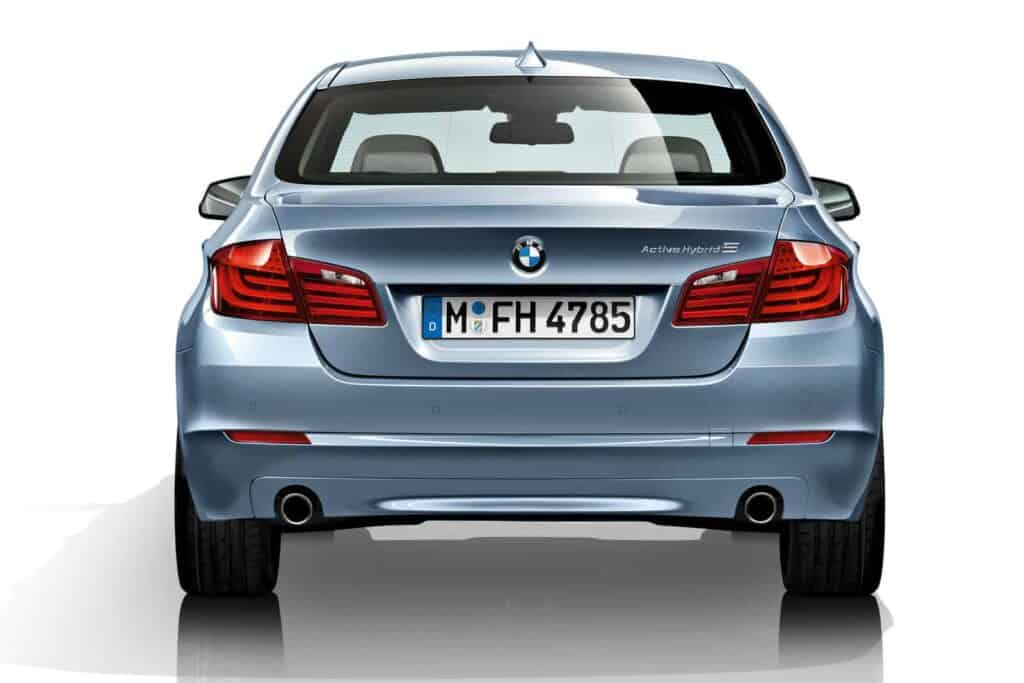 BMW ActiveHybrid 5 Series Sedan Rear