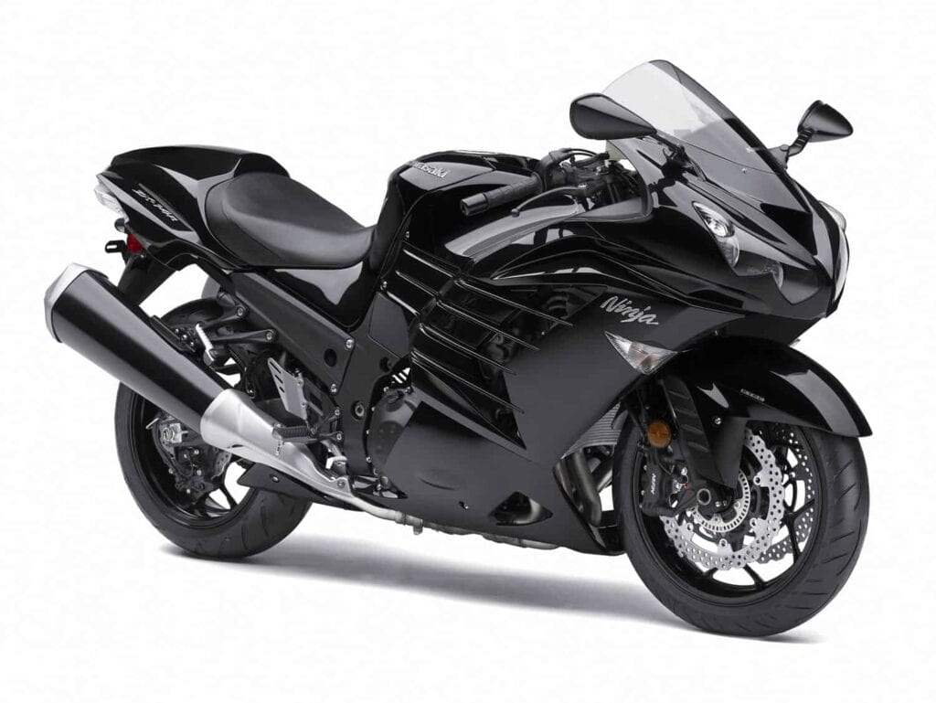 2012 Kawasaki ZX-14R Black Motorcycle