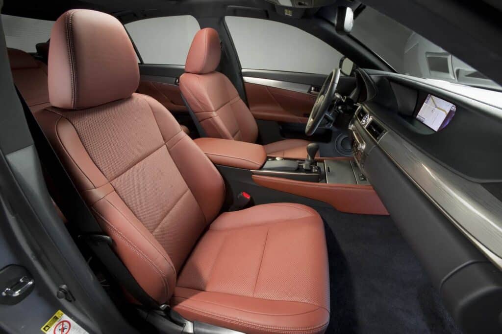 2013 Lexus GS 350 F Sport Front Seats