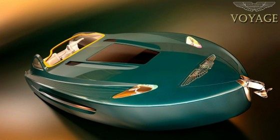 Boat inspired by Aston Martin