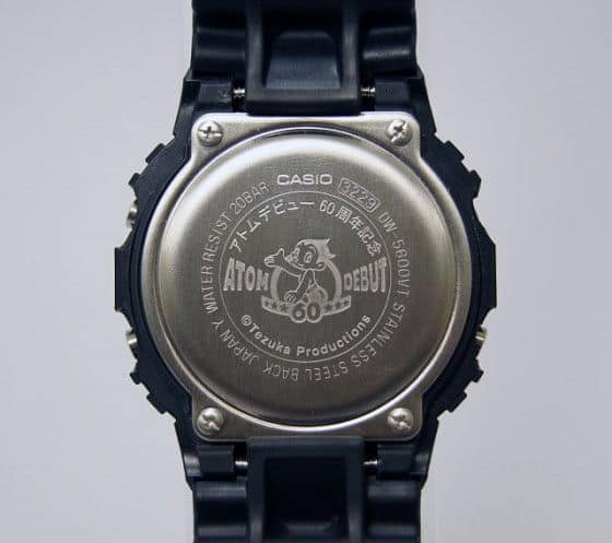 Astro Boy 60th Anniversary G-Shock Back