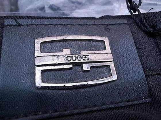 Cuggi knock-off of Gucci