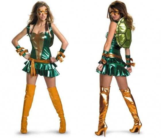 Sexy Michelangelo Womens Costume
