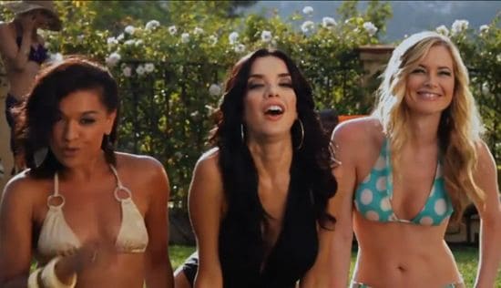 beautifulpeople.com really video three women in bathing suits