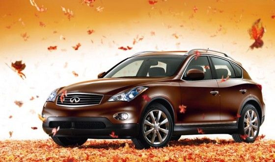 The luxurious 2011 Infiniti EX series