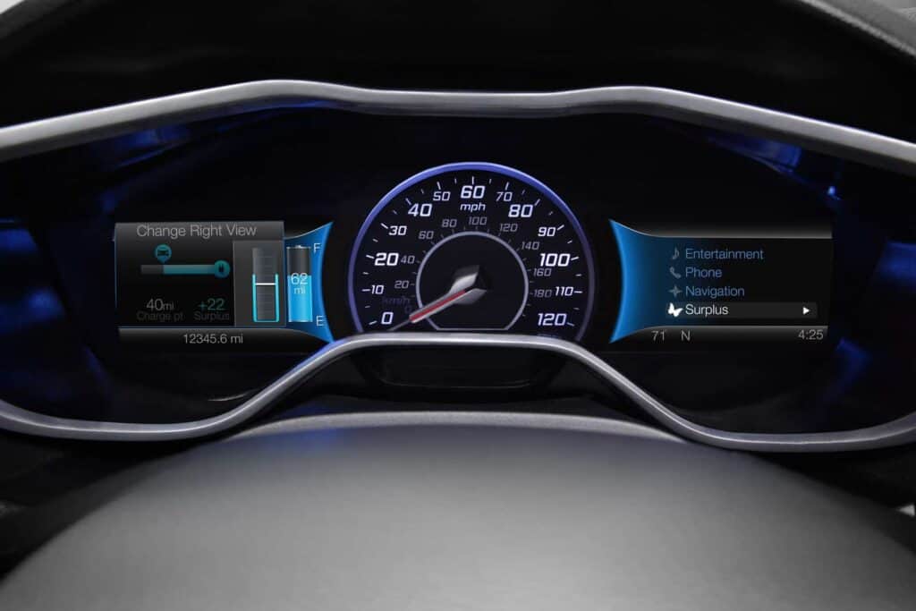 Focus EV Gauge Cluster