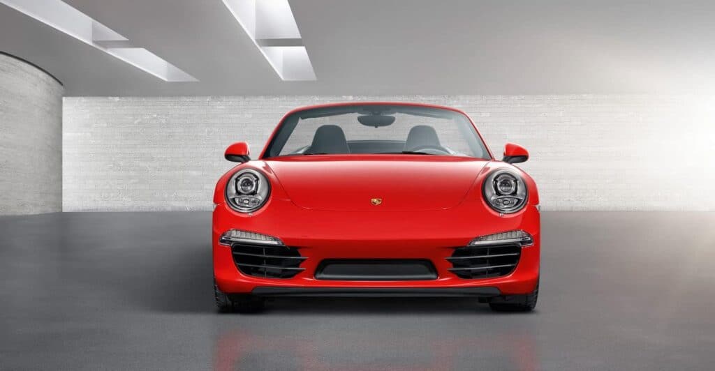 2012 Porsche 911 Carrera Cabriolet Front