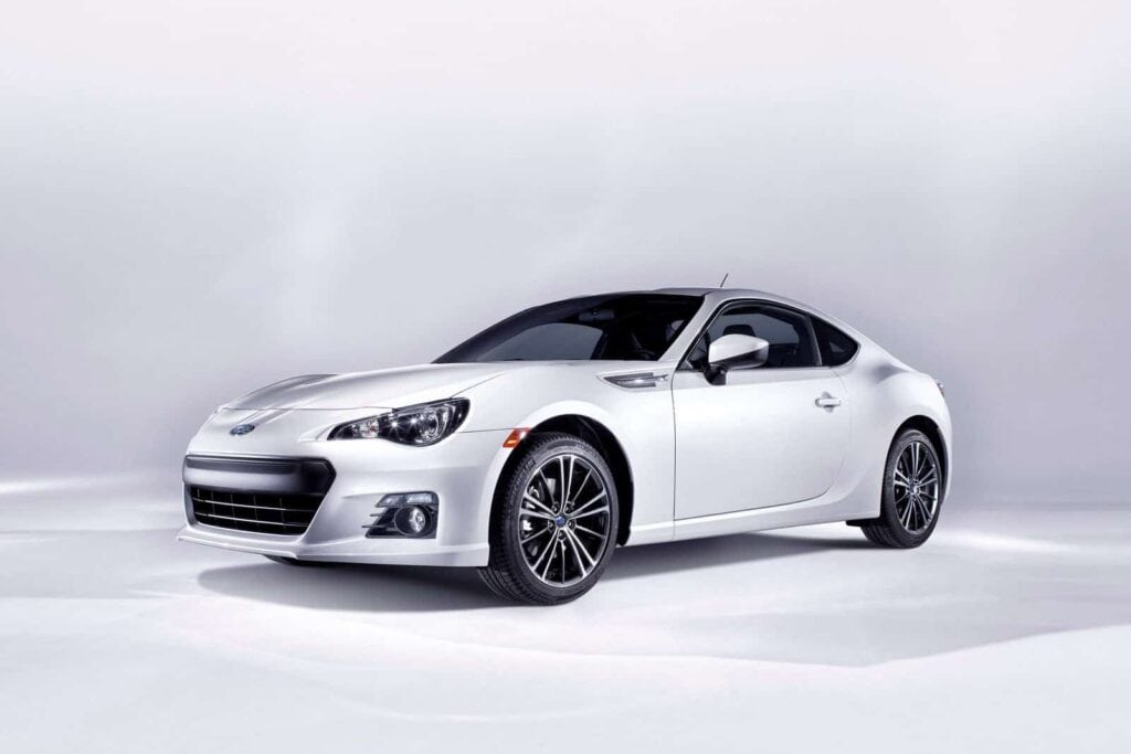 2013 Subaru BRZ White Paint