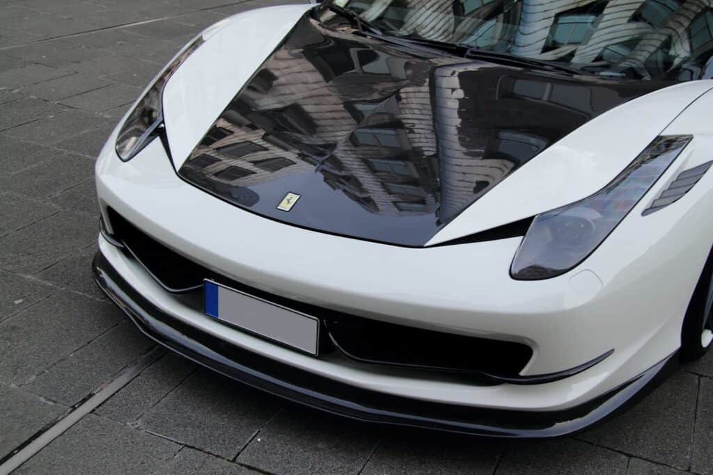 Ferrari 458 Italia Carbon Fiber Hood