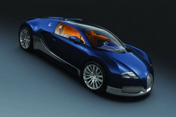 Dubai Motor Show Bugatti Grand Sport Special Blue