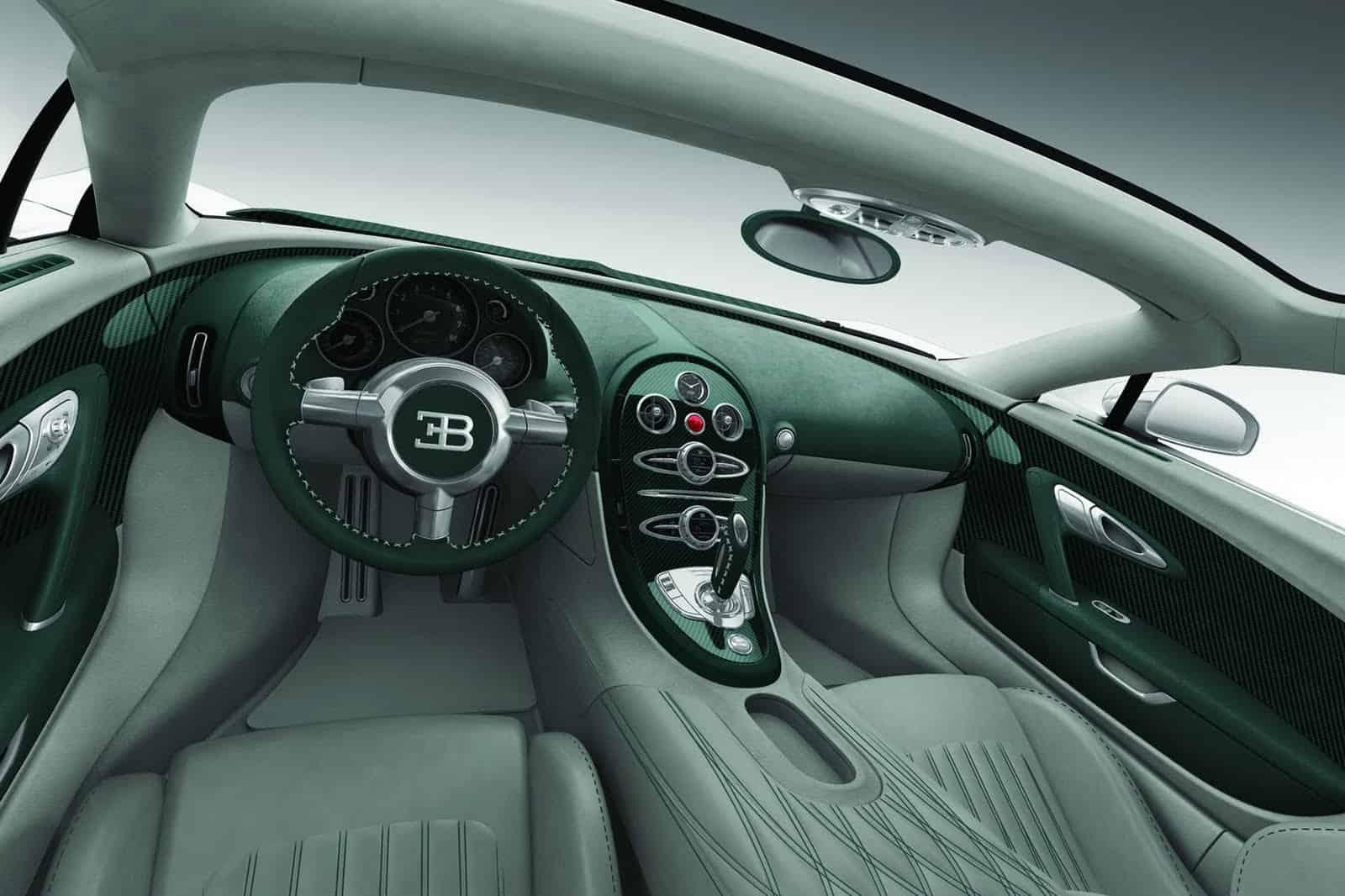 Bugatti Grand Sport green with green interior
