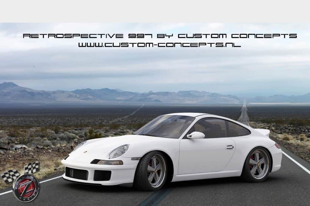 Porsche 911 retro body kit 3