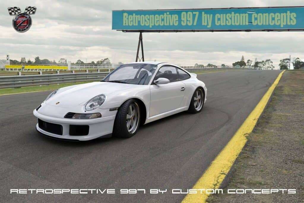 Porsche 911 retro body kit 4