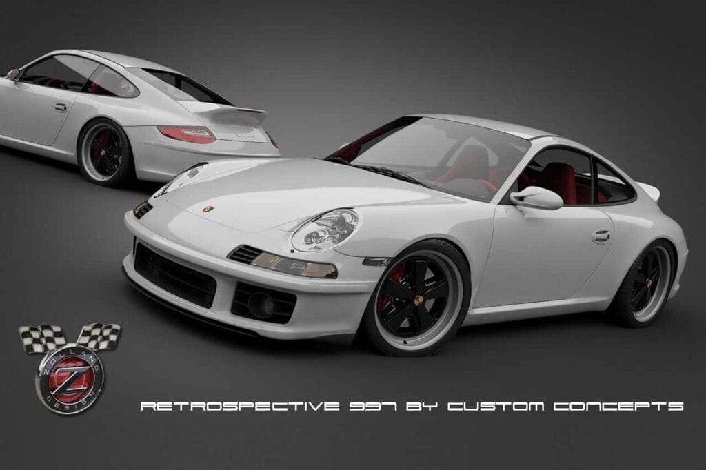 Porsche 911 retro body kit 5