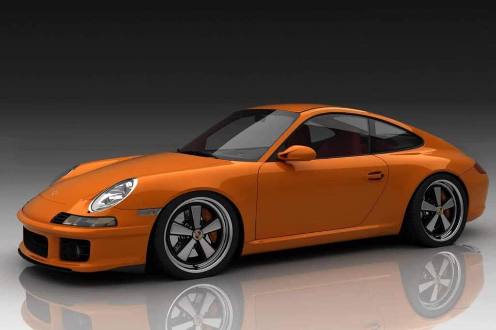 Porsche 911 retro body kit 6