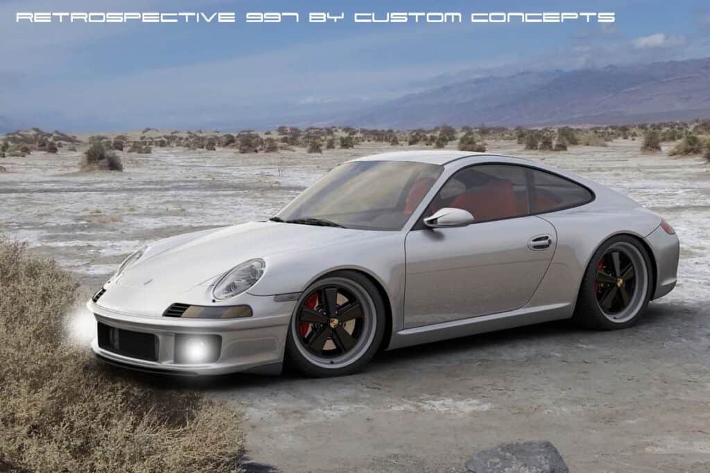 Porsche 911 retro body kit 8