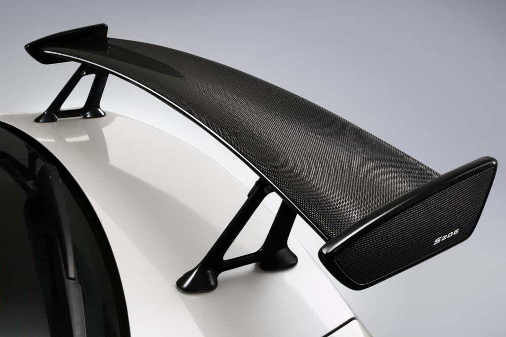 Subaru Impreza WRX STi S206 NBR Challenge Carbon Spoiler