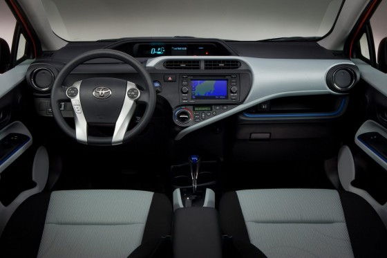 Toyota Prius C Interior