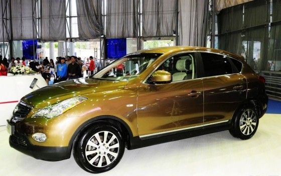 Yema E-series knockoff of Infiniti EX