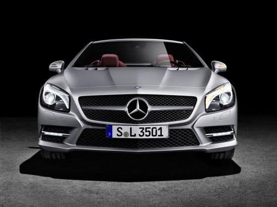 2013 front bumper of Mercedes SL Class