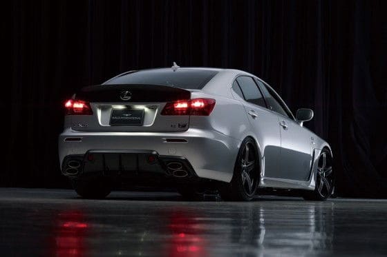 Modified bodykit Lexus IS-F by Wald International