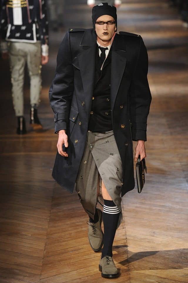 Thom Browne 2012 - MOAR Spikes, MOAR Football Pads!