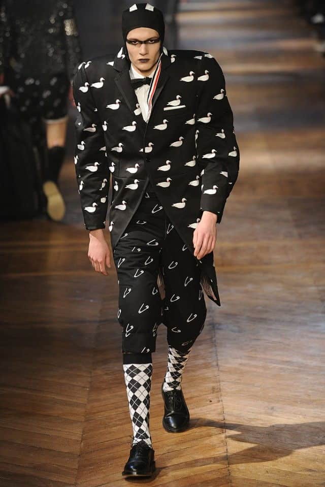 Thom Browne 2012 - MOAR Spikes, MOAR Football Pads!