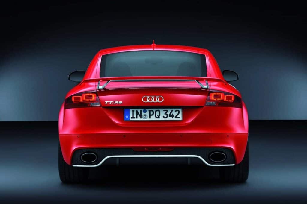 Audi TT RS Plus Rear View