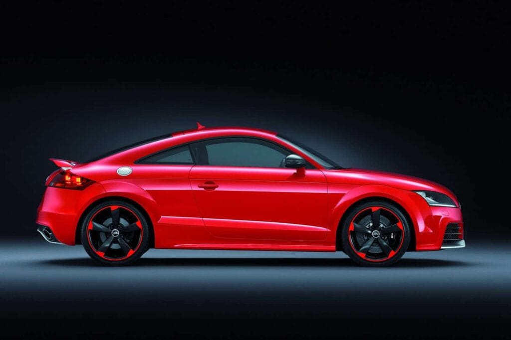 Audi TT RS Plus Side View