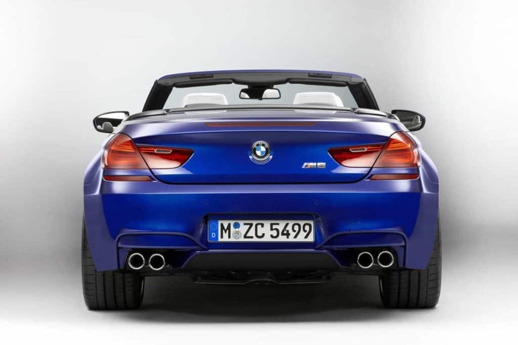 2013 BMW M6 Convertible Back