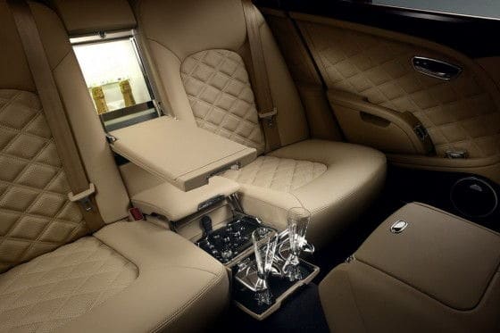 Bentley Mulsanne Mulliner Driving Specification Interior Leather seats