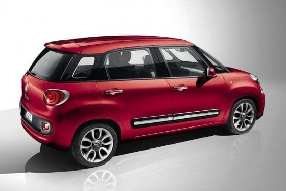 2012 Fiat 500L Five Door Model