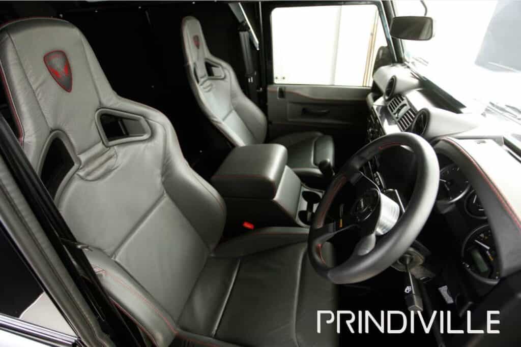 Prindville Land Rover Defender Leather Interior