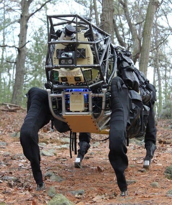 DARPA's LS3 robotic pack mule