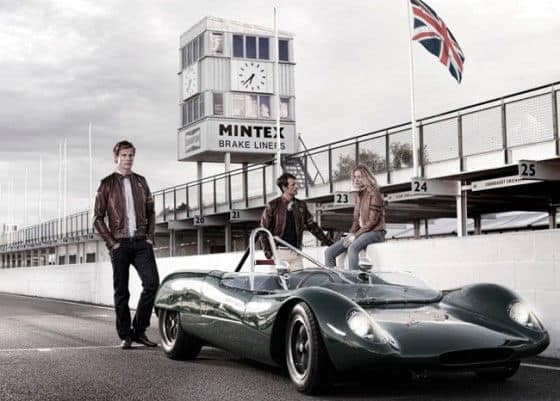 Lotus Originals Heritage racing leather jacket