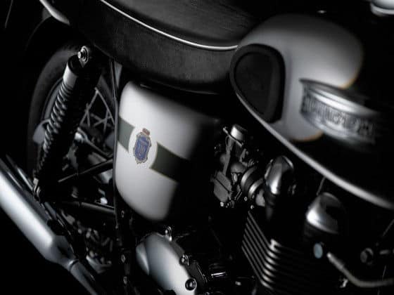 Triumph Bonneville T100 110th Anniversary Edition Bike