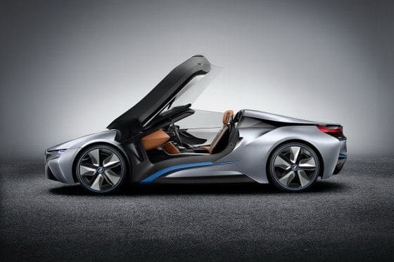 BMW i8 Spyder Concept scissor doors