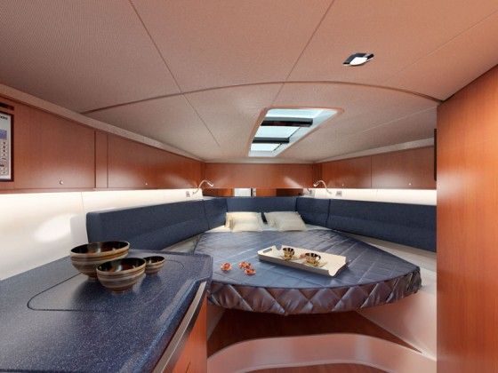 Chris Craft Corsair 36 Interior Interior of Corsair 36 European Edition