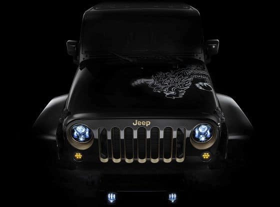 Jeep Wrangler Year of dragon 1