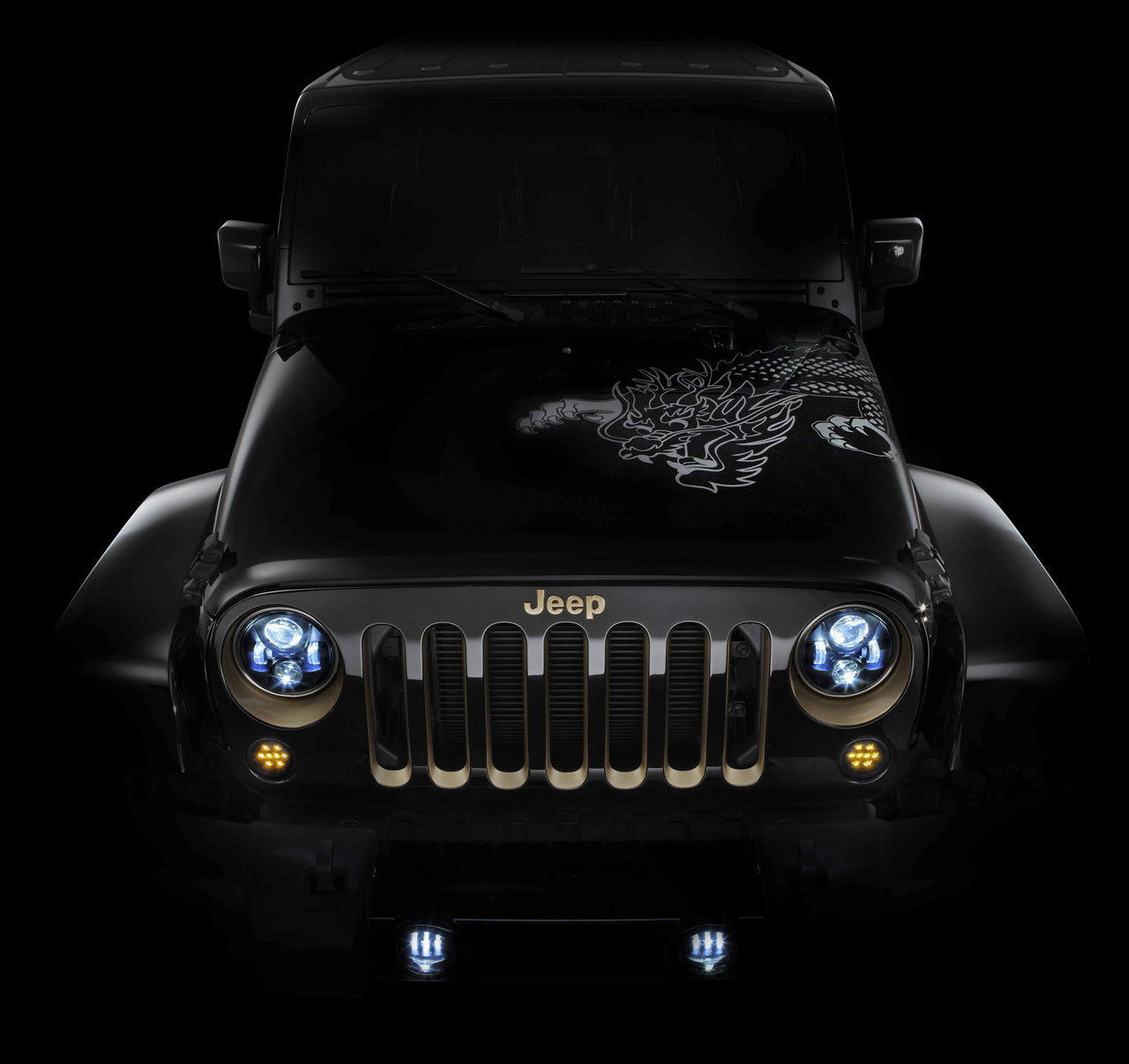Year Of The Dragon Jeep Wrangler Concept Unfinished Man