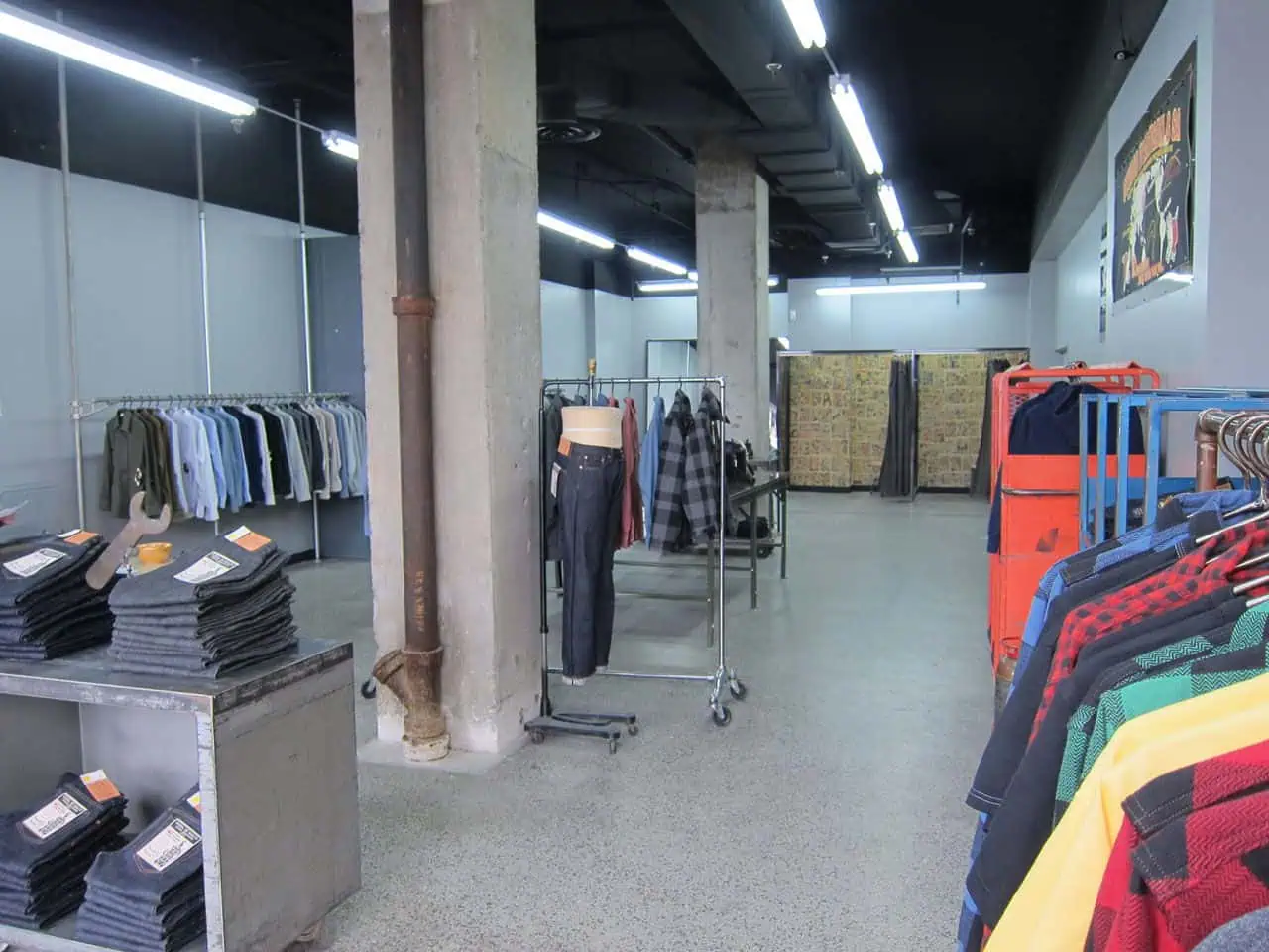 Tate + Yoko Montreal - From the Creator of Naked & Famous Denim 4 front of denim store