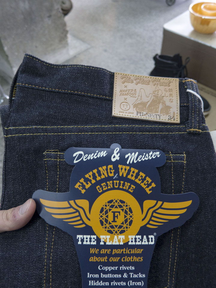 Tate + Yoko Montreal - From the Creator of Naked & Famous Denim 14 denim close up