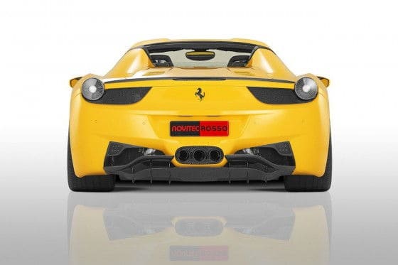 Ferrari 458 Novitec Backside Rear bumper Ferrari 458 Novitec