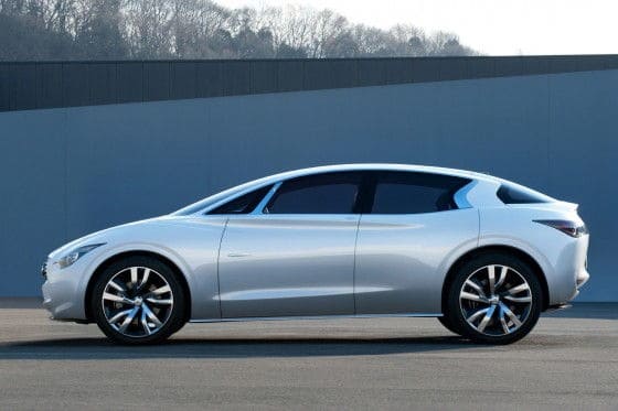 Infiniti Etherea Side Profile Infiniti Etherea Concept Side View