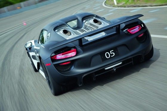 Porsche 918 Plugin Hybrid car