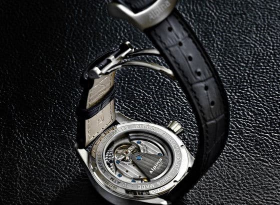 Alpina Worldtimer see-through case-back