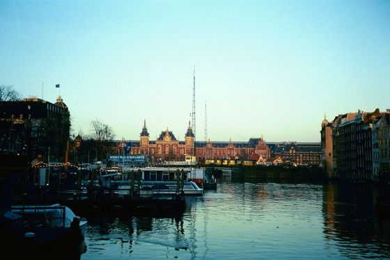 floating boats on canal