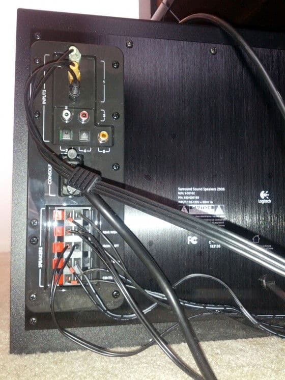 The Logitech Z906 Speaker System Unfinished Man