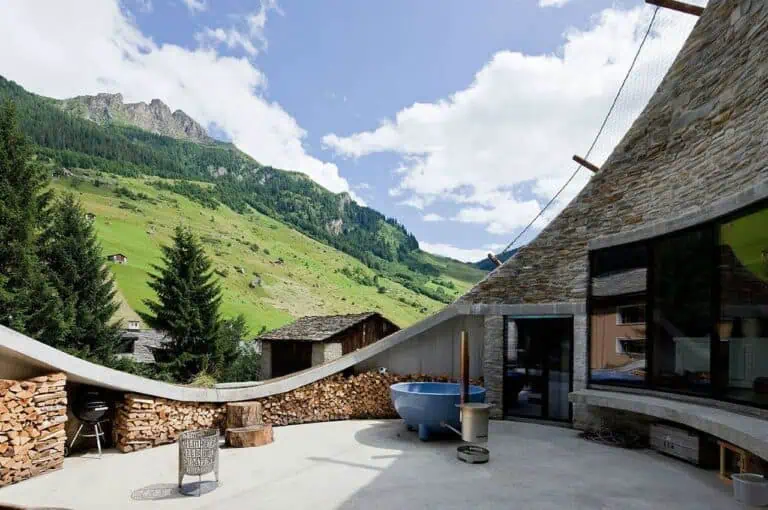 View from Villa Vals