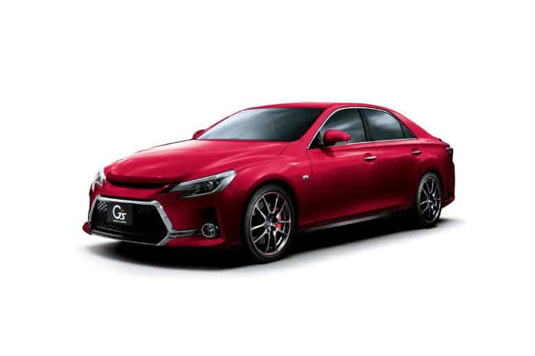 2013 Toyota Mark X Red
